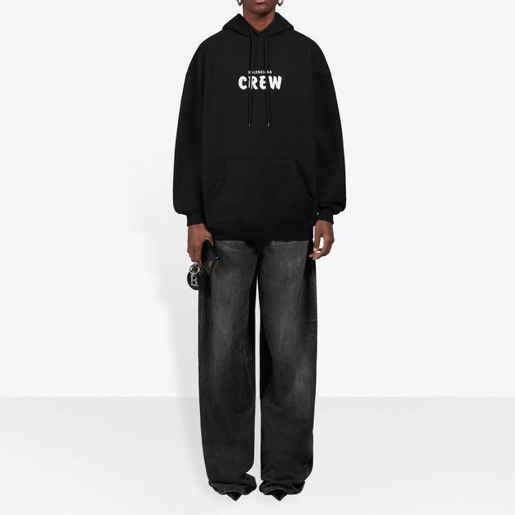 Balenciaga Crew Printing Black 578135TIV751070
