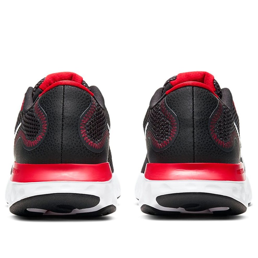 Nike Renew Run 4E Wide 'Black University Red' CW7437-005