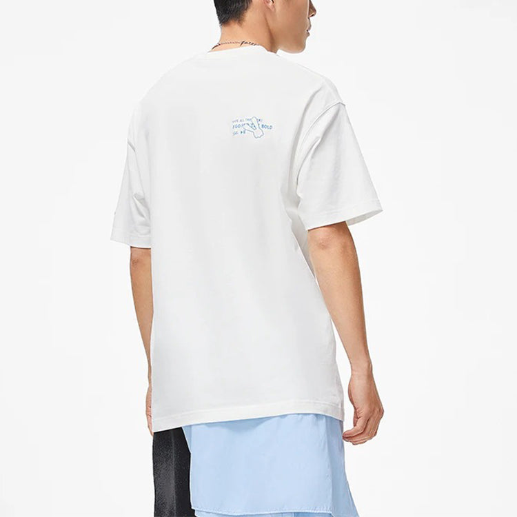 Li-Ning x Disney Oswald Graphic T-shirt 'White' AHST309-6