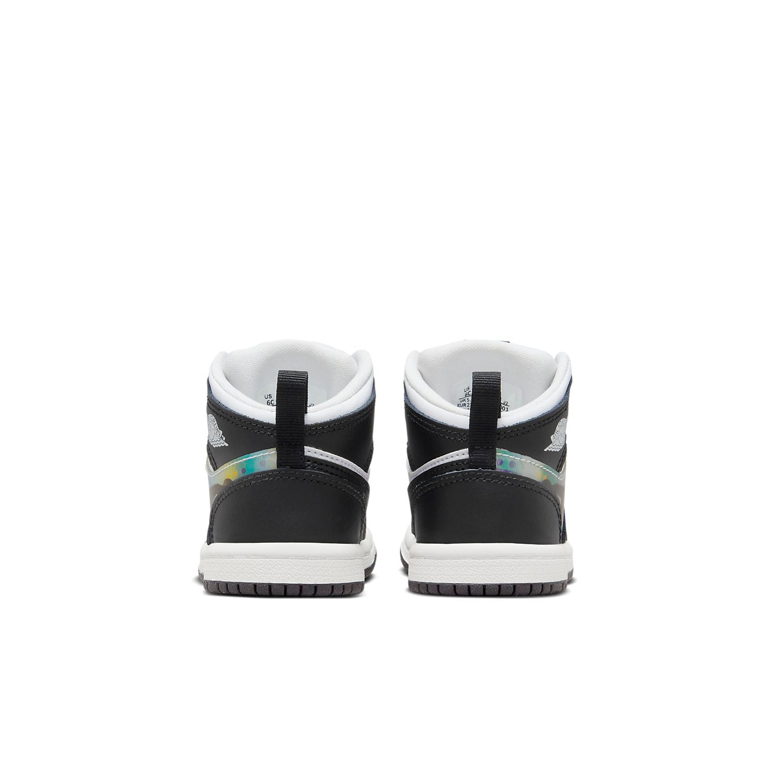 Air Jordan 1 Mid Hologram 'Black White' DR9494-001