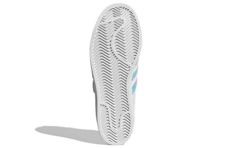 (WMNS) adidas originals Superstar For White/Green/Blue GZ2798