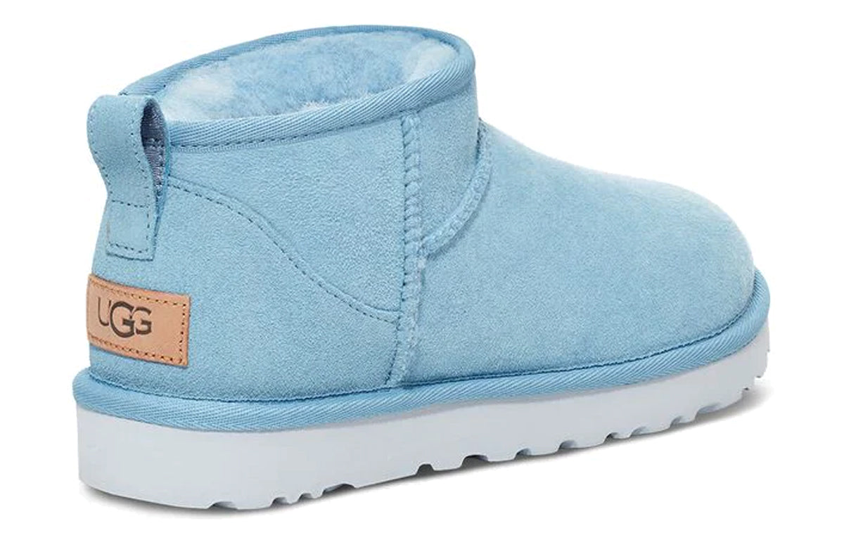 (WMNS) UGG Classic Ultra Mini 'Blue' 1116109-HRZN