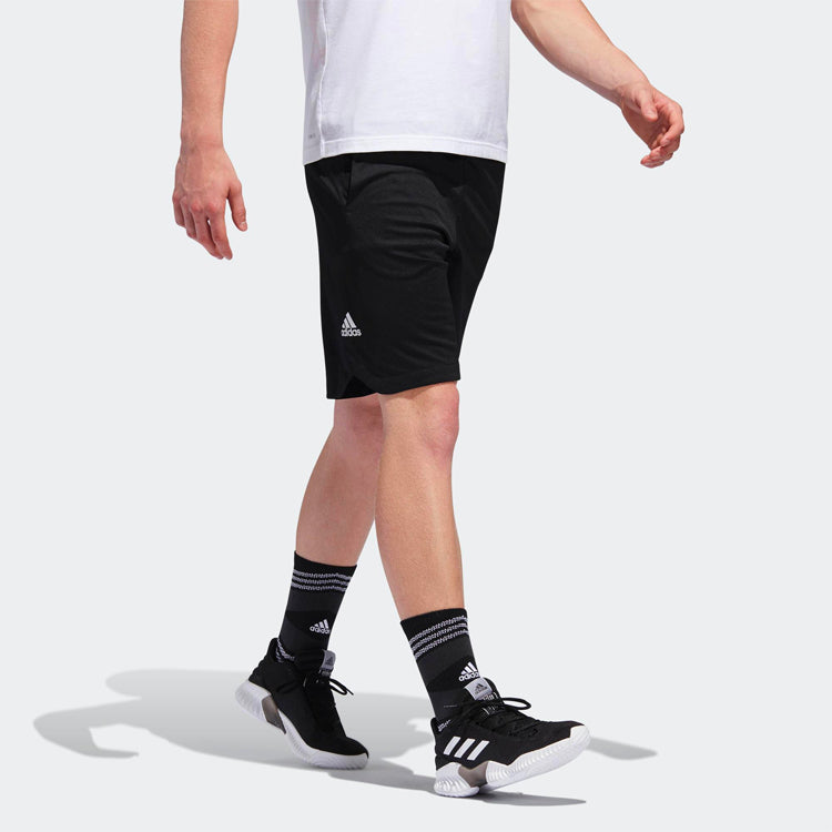 adidas Sport St Shrt 3 Printing Logo Pattern Casual Sports Shorts Black DN8371