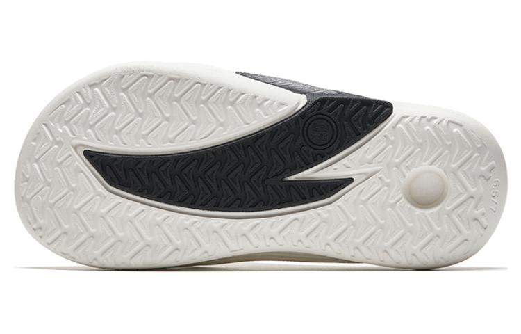 (WMNS) ANTA Nitrogen Slides 'Ivory Black' 122321801-3