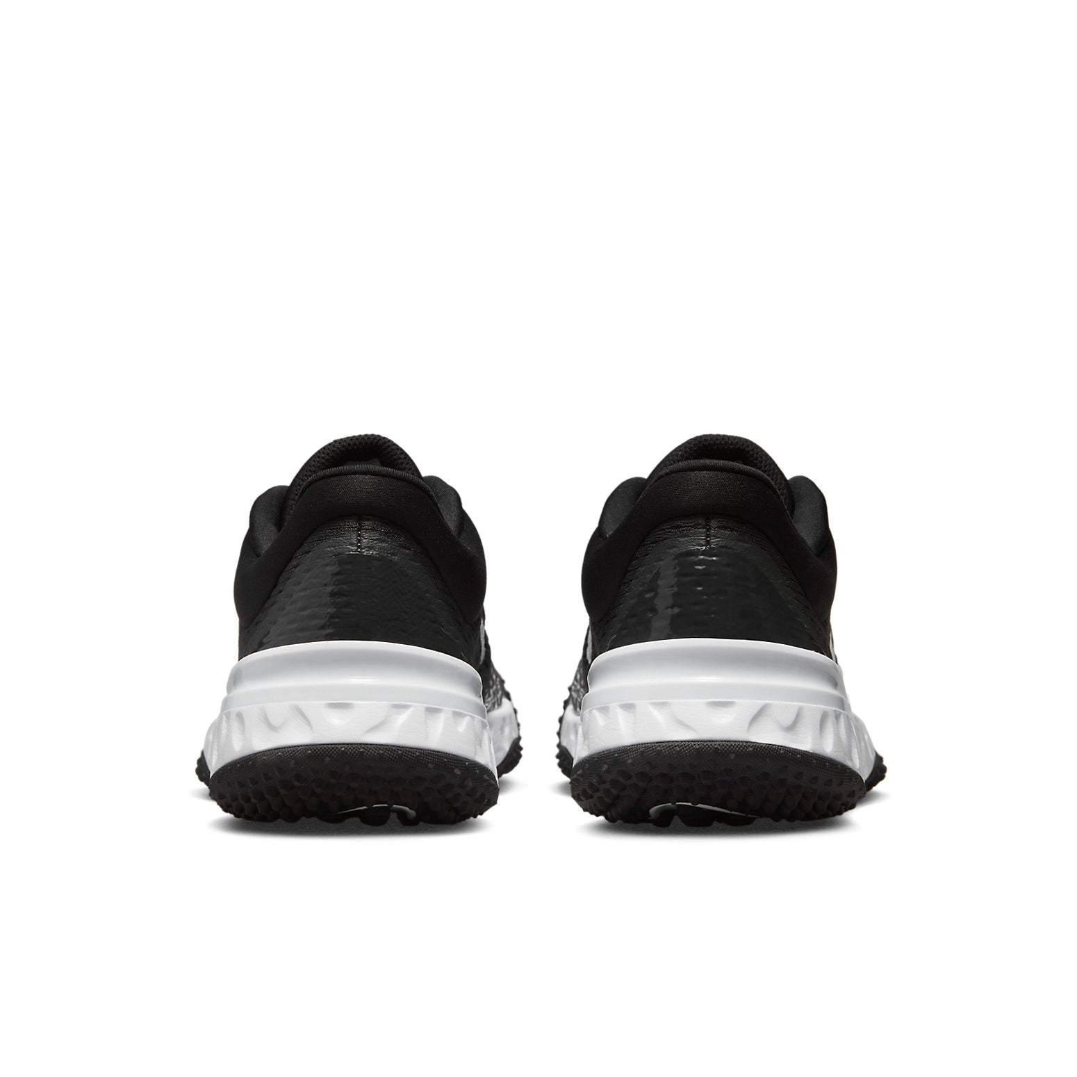 (WMNS) Nike Alpha Huarache Elite 4 TF 'Black Dark Smoke Grey' DV0496-010