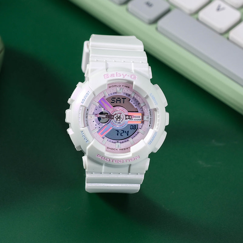 CASIO Baby-G 'White Pink' BA-110PL-7A1PR