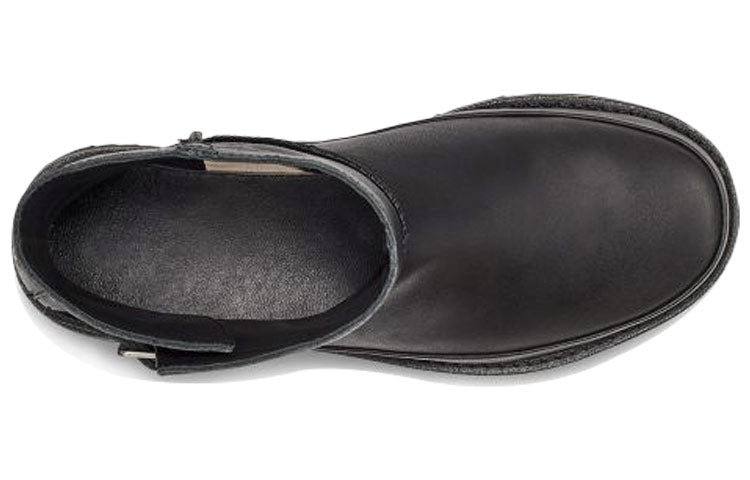 (WMNS) UGG Classic Deconstructed Mini Fleece Lined Black 1113191-BLK