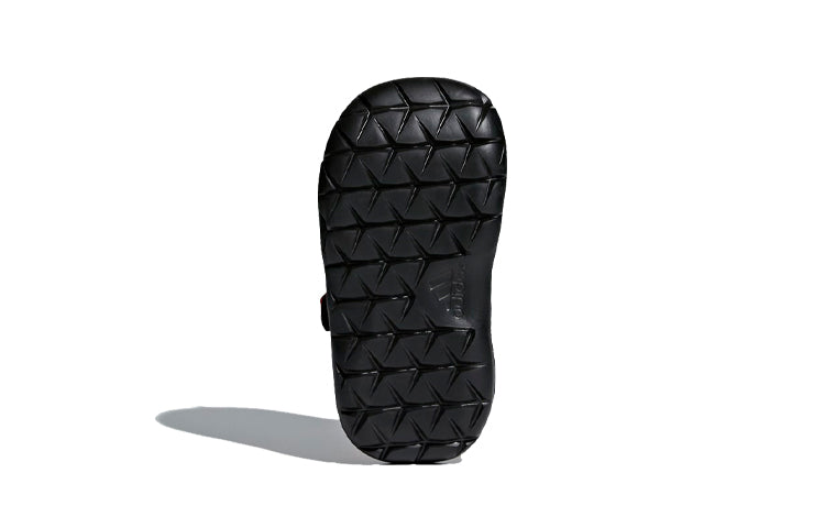 (TD) adidas neo Fortaswim 2 Black Red Sandals 'Black Red' CQ0089