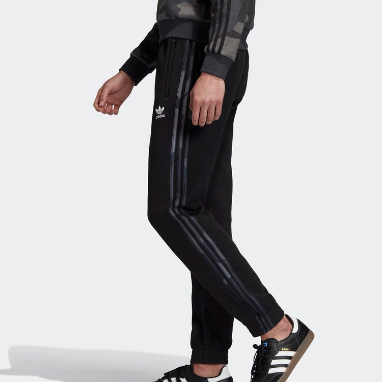 adidas originals Casual Sports Long Pants Black FL0002