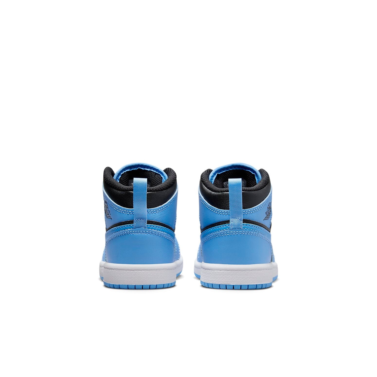 (PS) Air Jordan 1 Mid Shoes 'University Blue Black' DQ8424-401