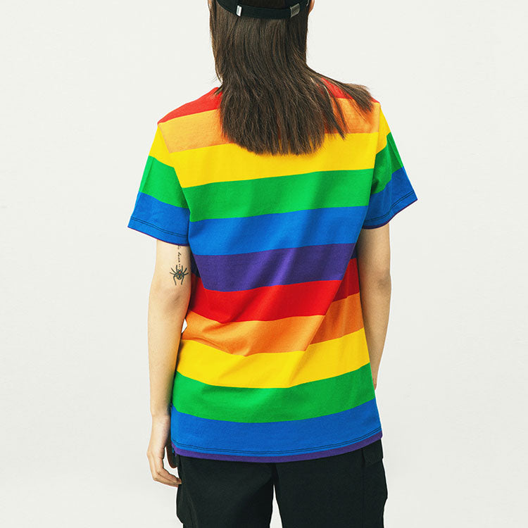 (WMNS) Vans Stripe Round-Neck Multicolor VN0A5FRSRNC