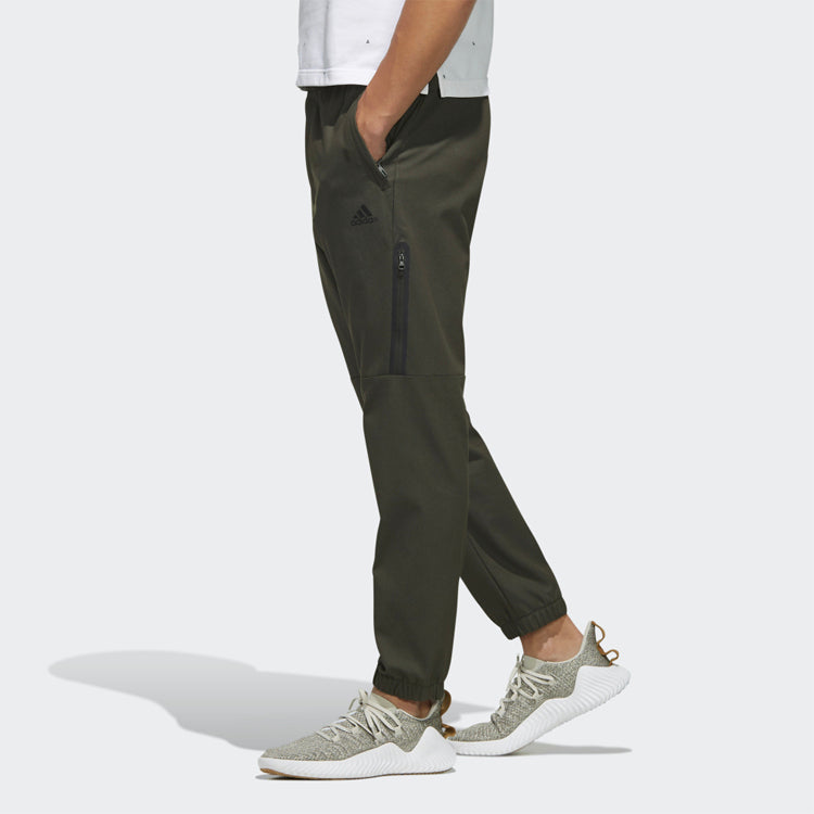 adidas AL PT TWILL Cone Slim Fit Bundle Feet Casual Sports Pants Brown FJ6763