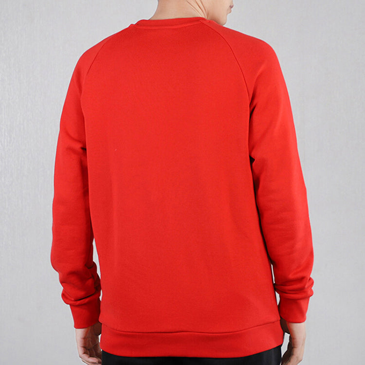 adidas originals Trefoil Crew Pullover Sports Red FM3781
