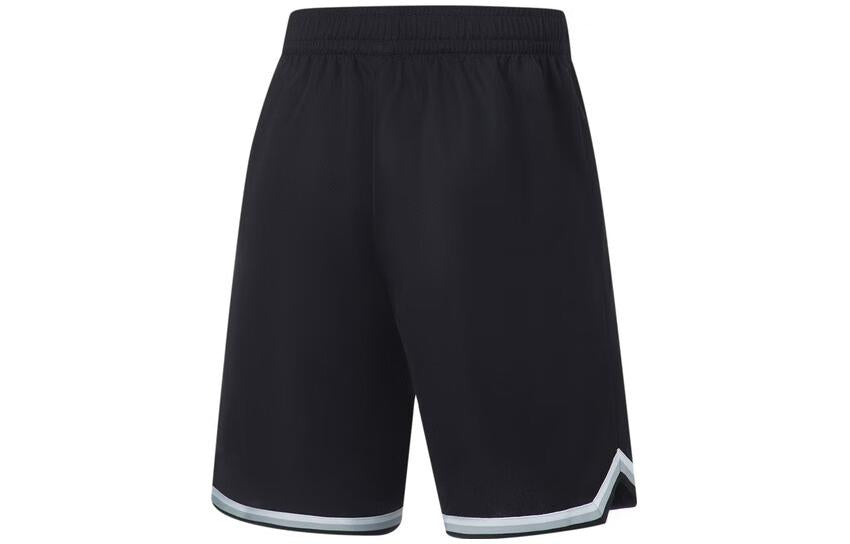 Li-Ning Logo Print Basketball Performance Outfit 'Black' AATT027-1