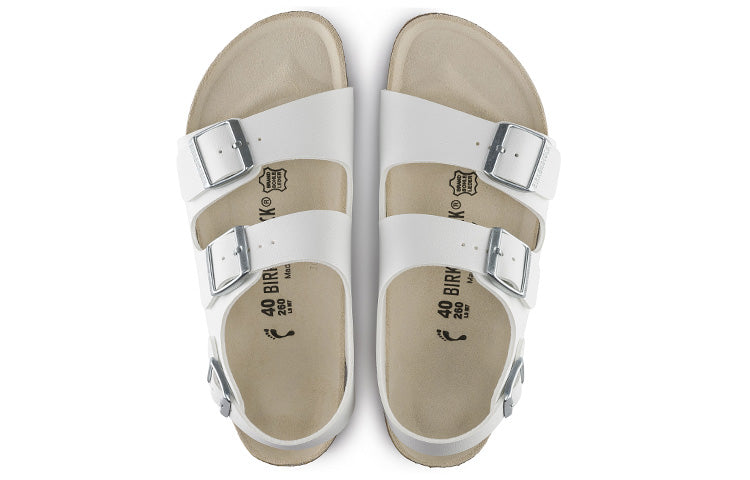 Birkenstock Milano Series Sandals White Version Unisex 34733