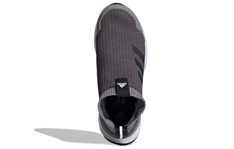 (GS) adidas RapidaRun LL J 'Grey Black' FY2463