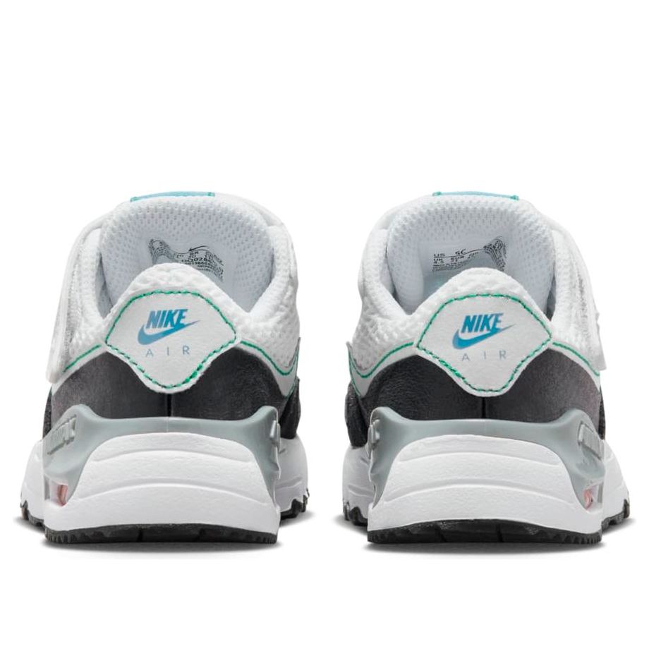 (TD) Nike Air Max SYSTM 'White Black Green' DQ0286-107