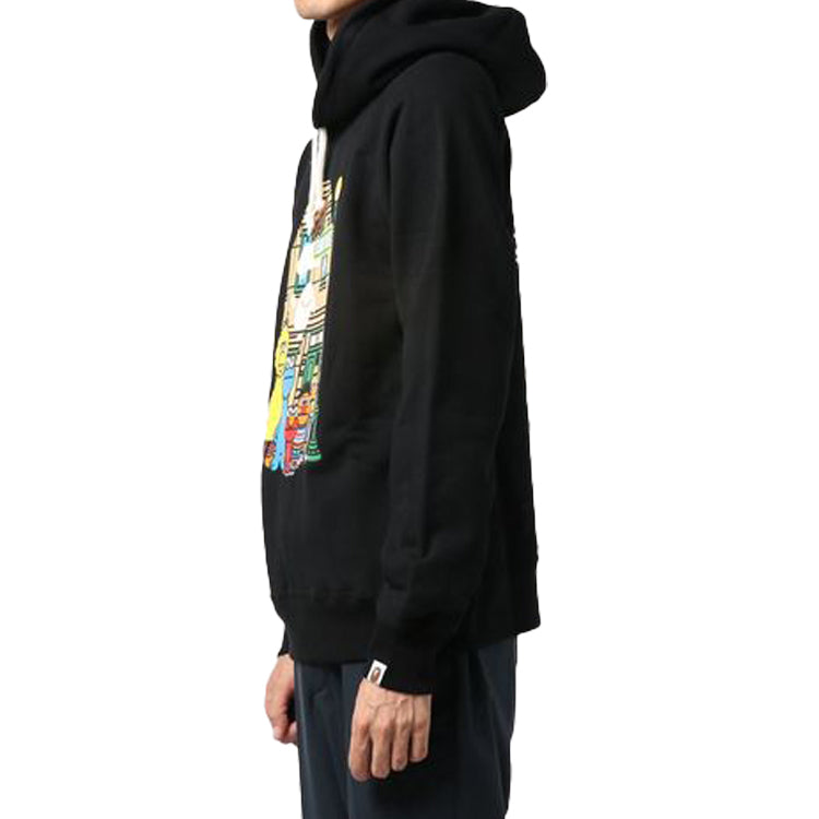 BAPE x SESAME STREET Pullover Unisex Black 2F73-314-907