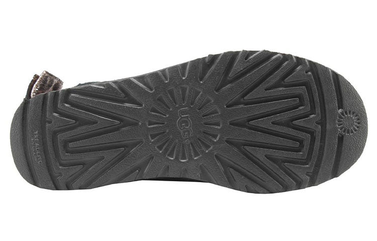 (WMNS) UGG Classic Mini Stargirl Bow Port 'Black' 1098475-BLK