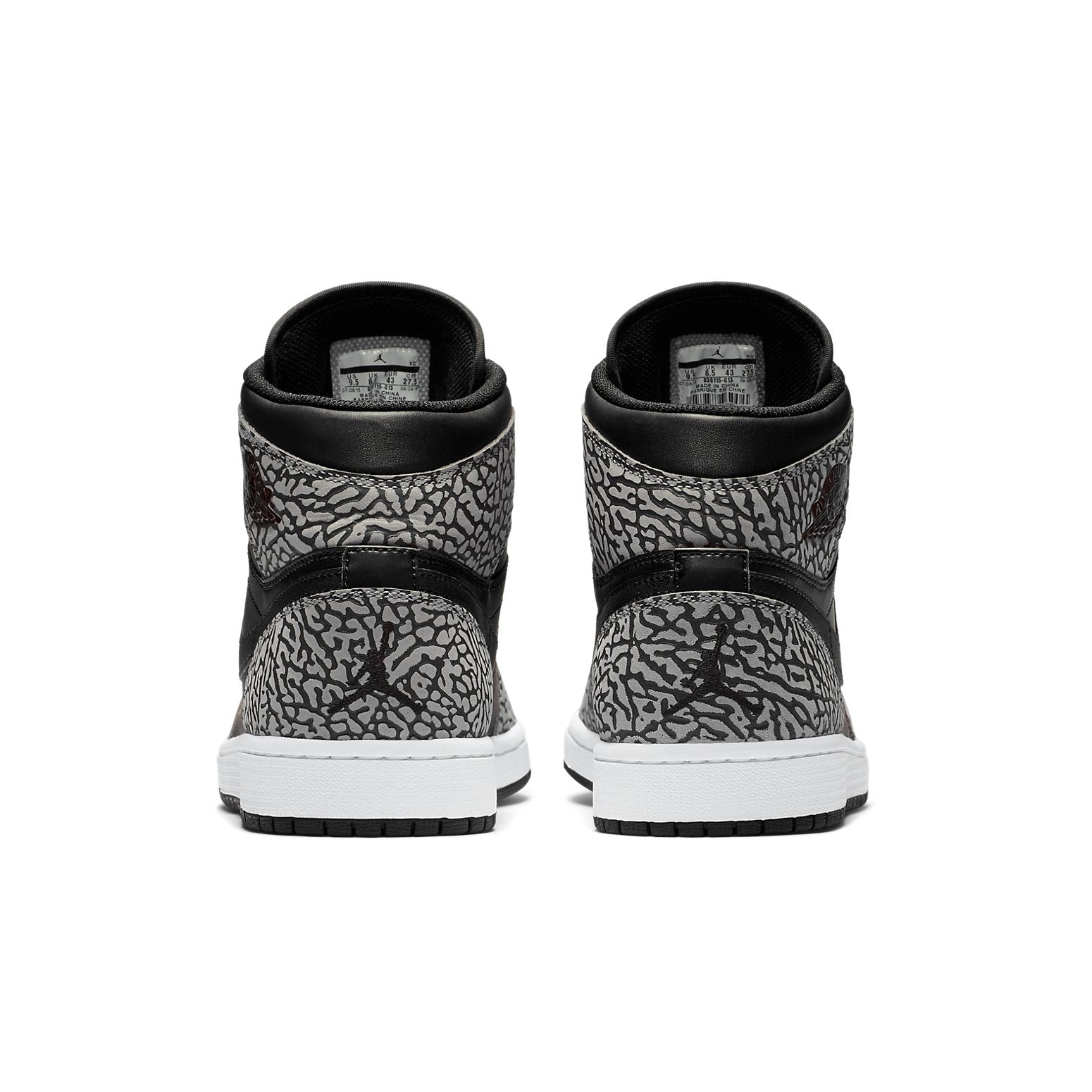 Air Jordan 1 Retro High 'Black Elephant' 839115-013