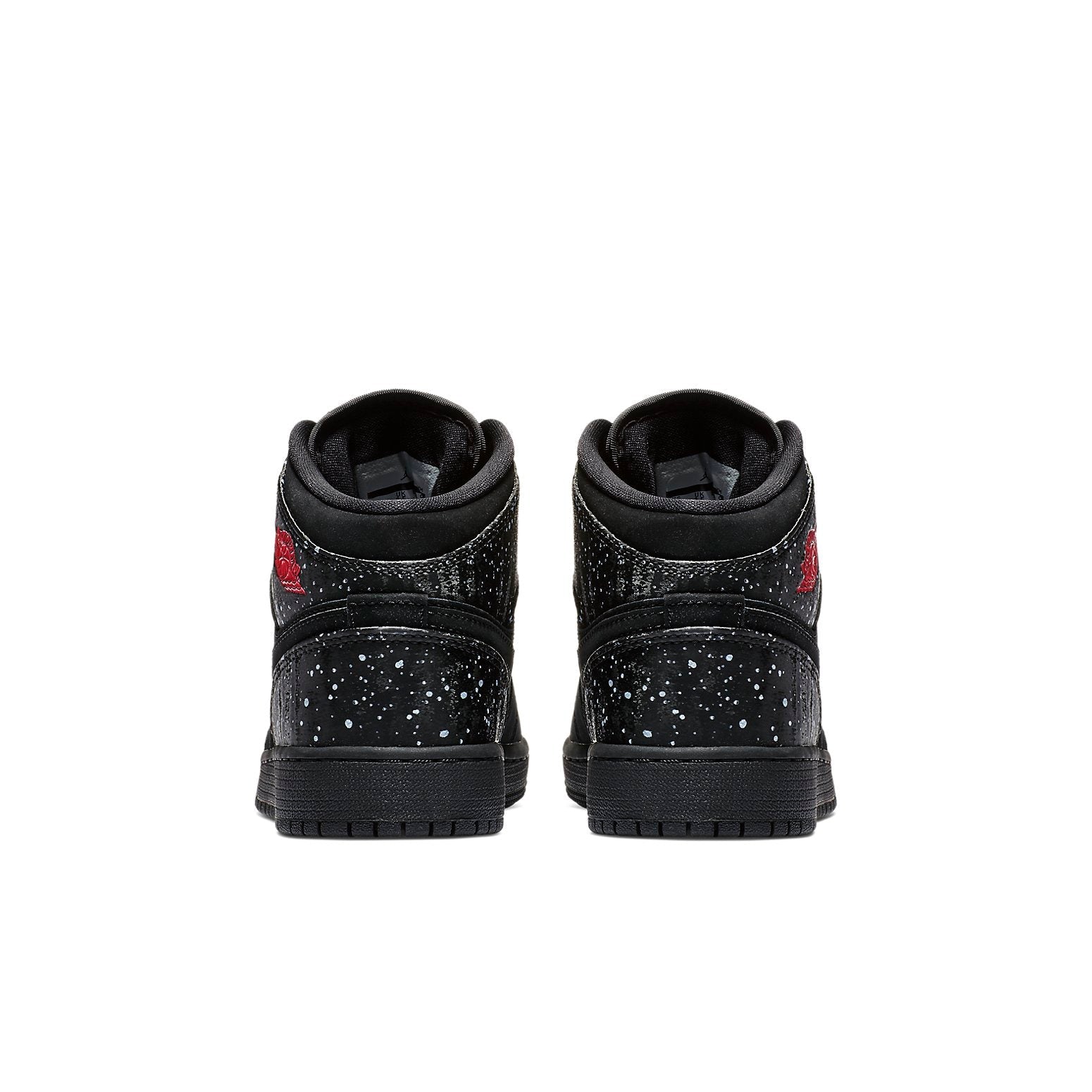 (GS) Air Jordan 1 Mid 'Black Rush Pink' 555112-001