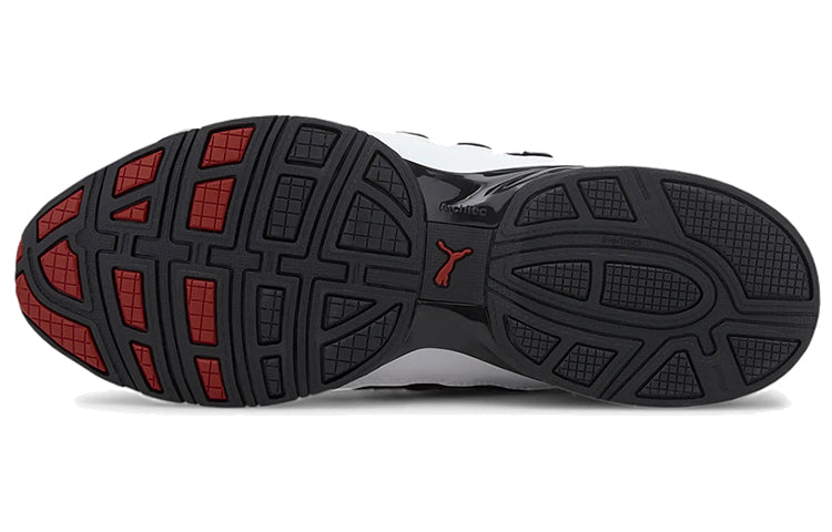 PUMA Cell Regulate Mesh Low-top Running Shoes Black/Grey/Red 193720-03