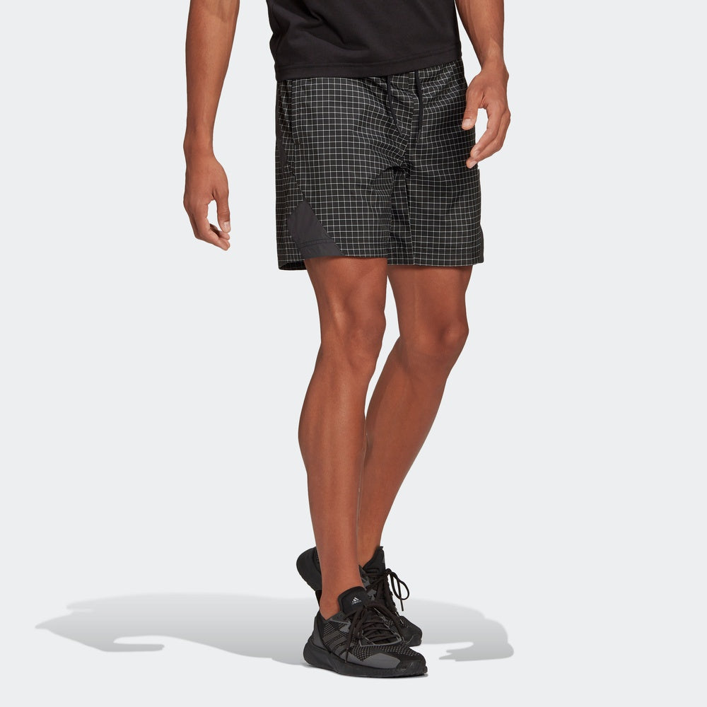 adidas M Primeblue Sh Splicing Sports Shorts Black GM6512