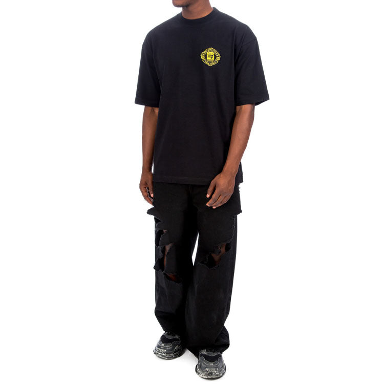 Balenciaga Crest Logo T-Shirt 'Black' 612966TLV611000