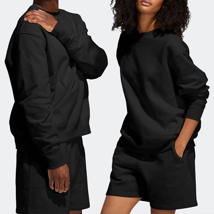 adidas x Pharrell Basic Sports Sweatshirt 'Black' GM1972