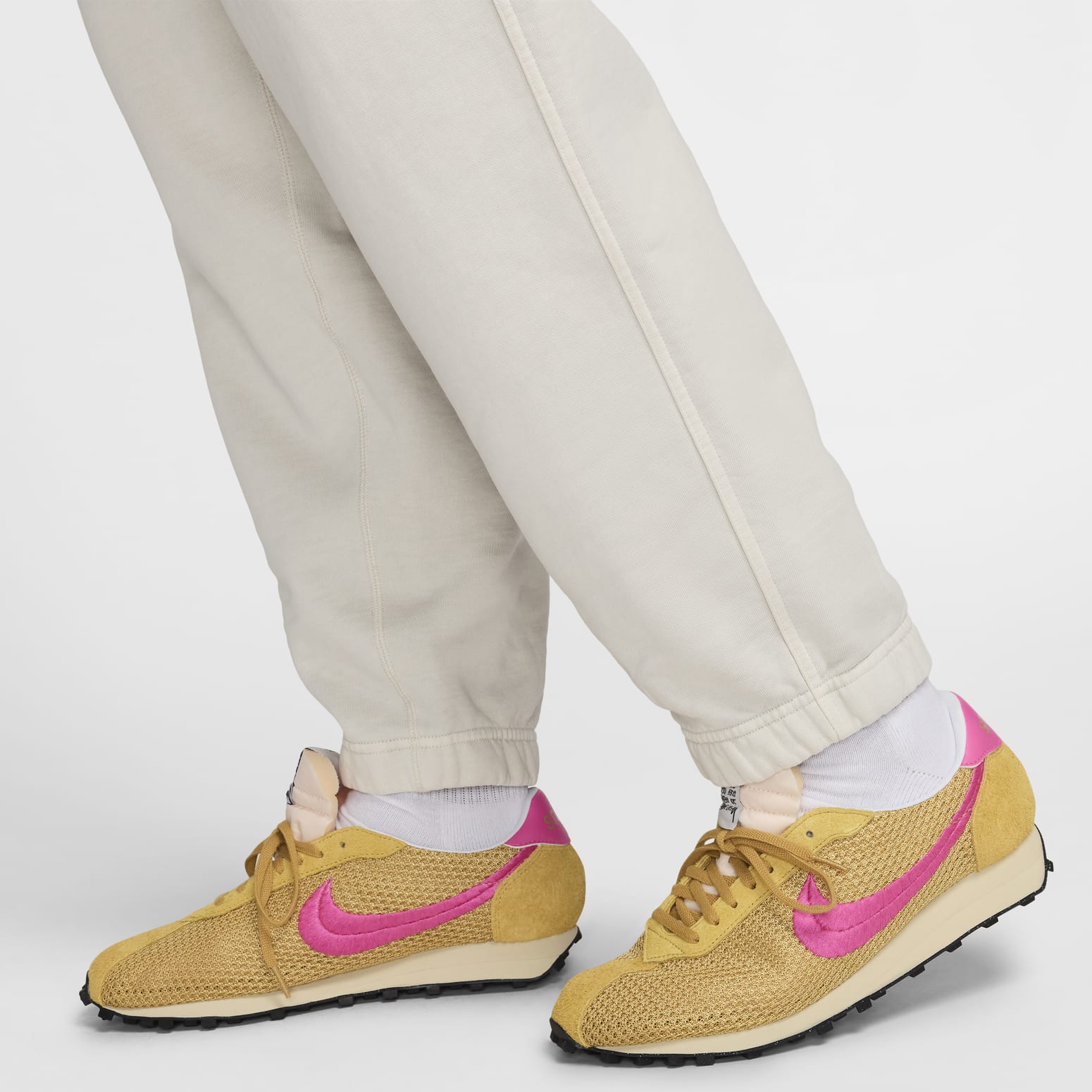 Nike x Stussy Washed Sweatpants 'Light Bone' FZ9992-072