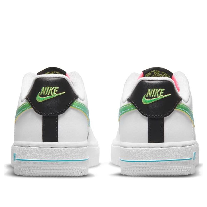 (PS) Nike Force 1 LV8 3 'White Green Black' DJ5156-100