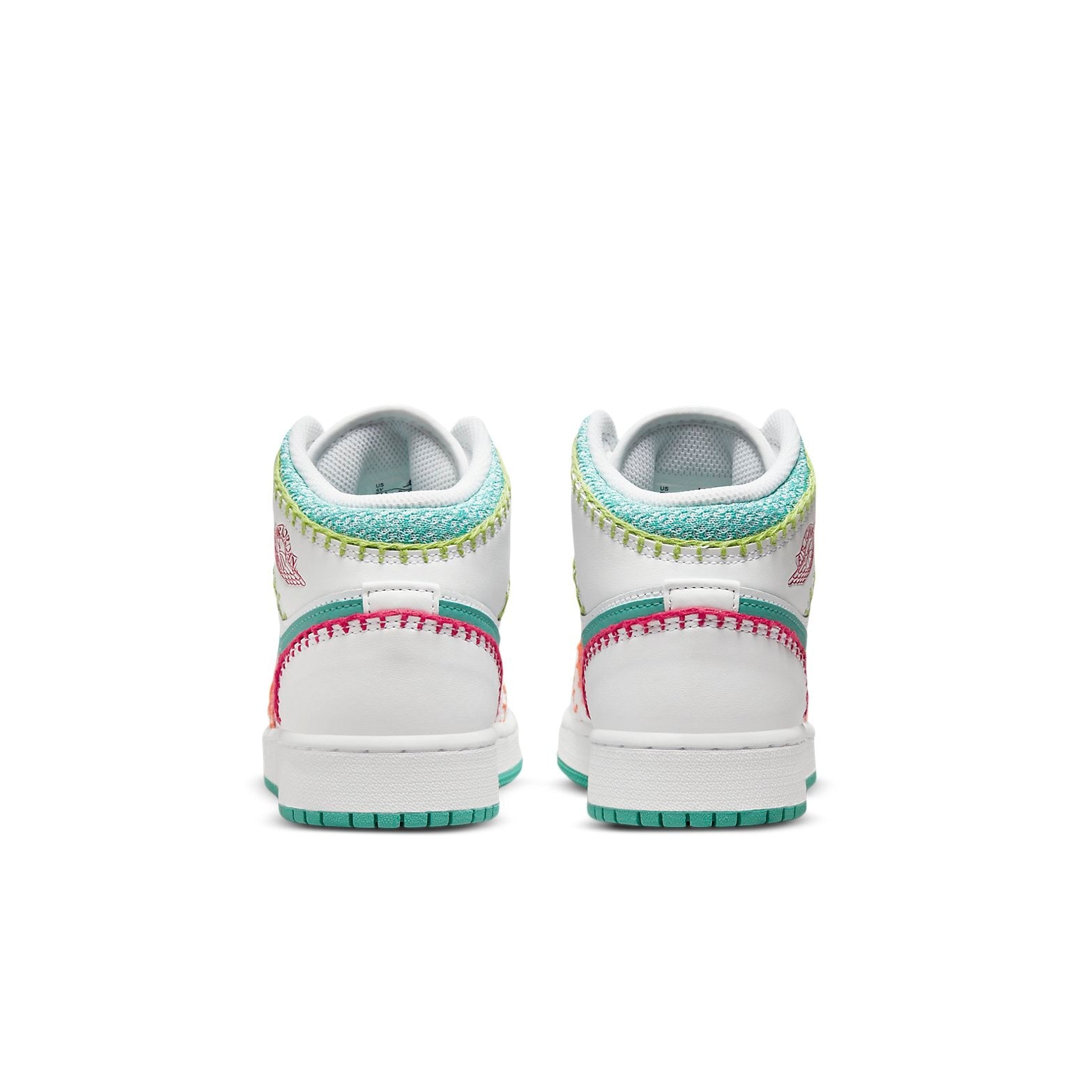 (GS) Air Jordan 1 Mid SE 'Multi Knit' DM6218-100