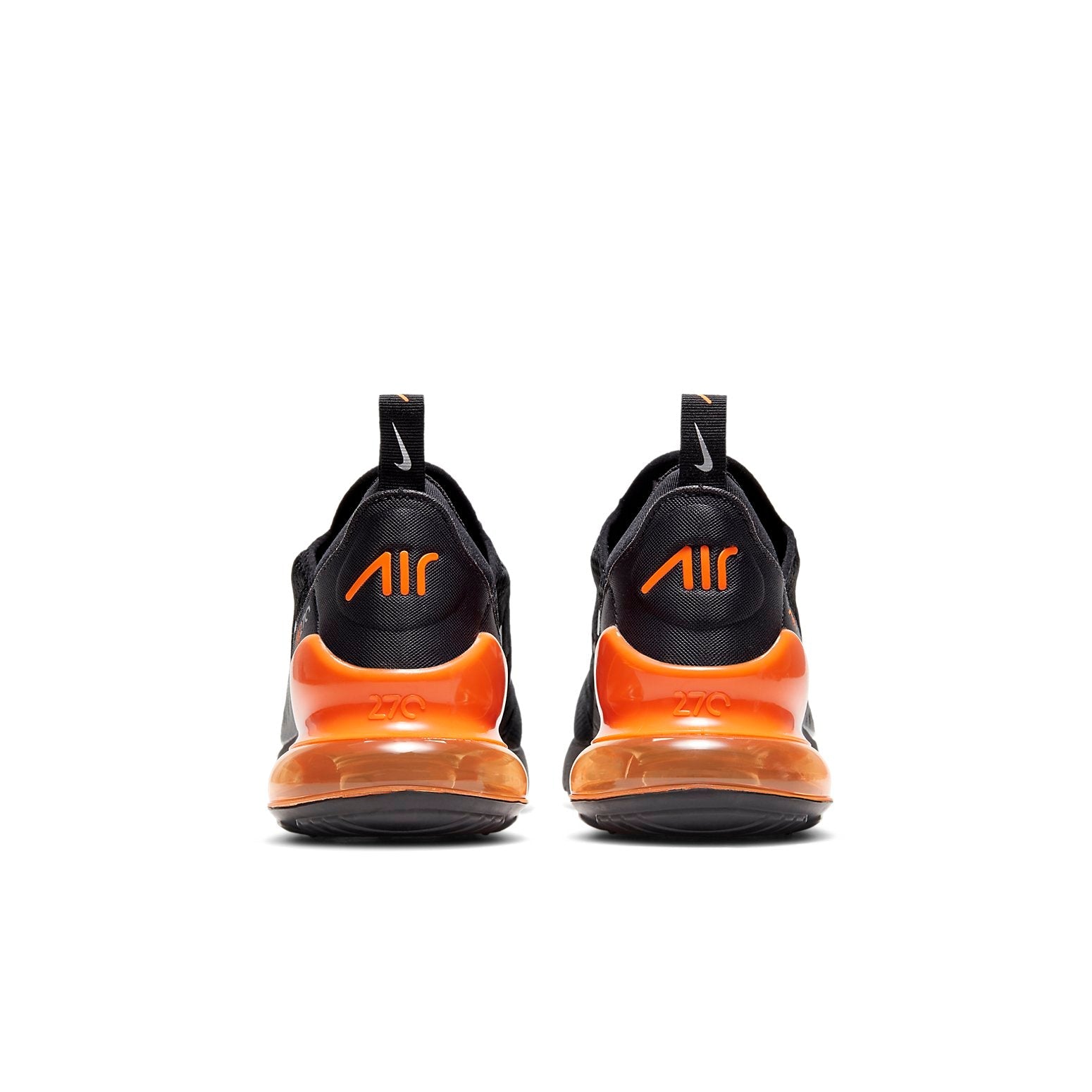 (GS) Nike Air Max 270 'Black Total Orange' DC9199-001