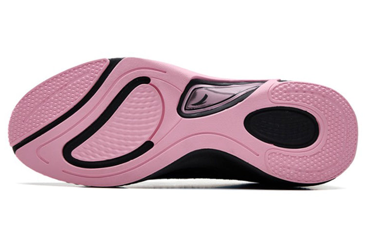 (WMNS) ANTA Running Series Sneakers 'Lightweight Black Pink' 122235556-2