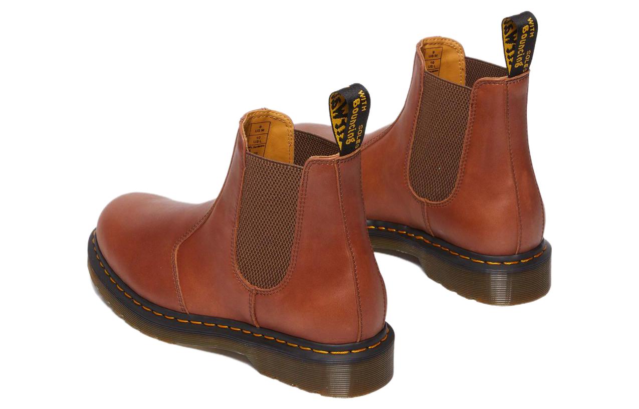 Dr.Martens 2976 Carrara Leather Chelsea Boots 'Saddle Tan' 31002225