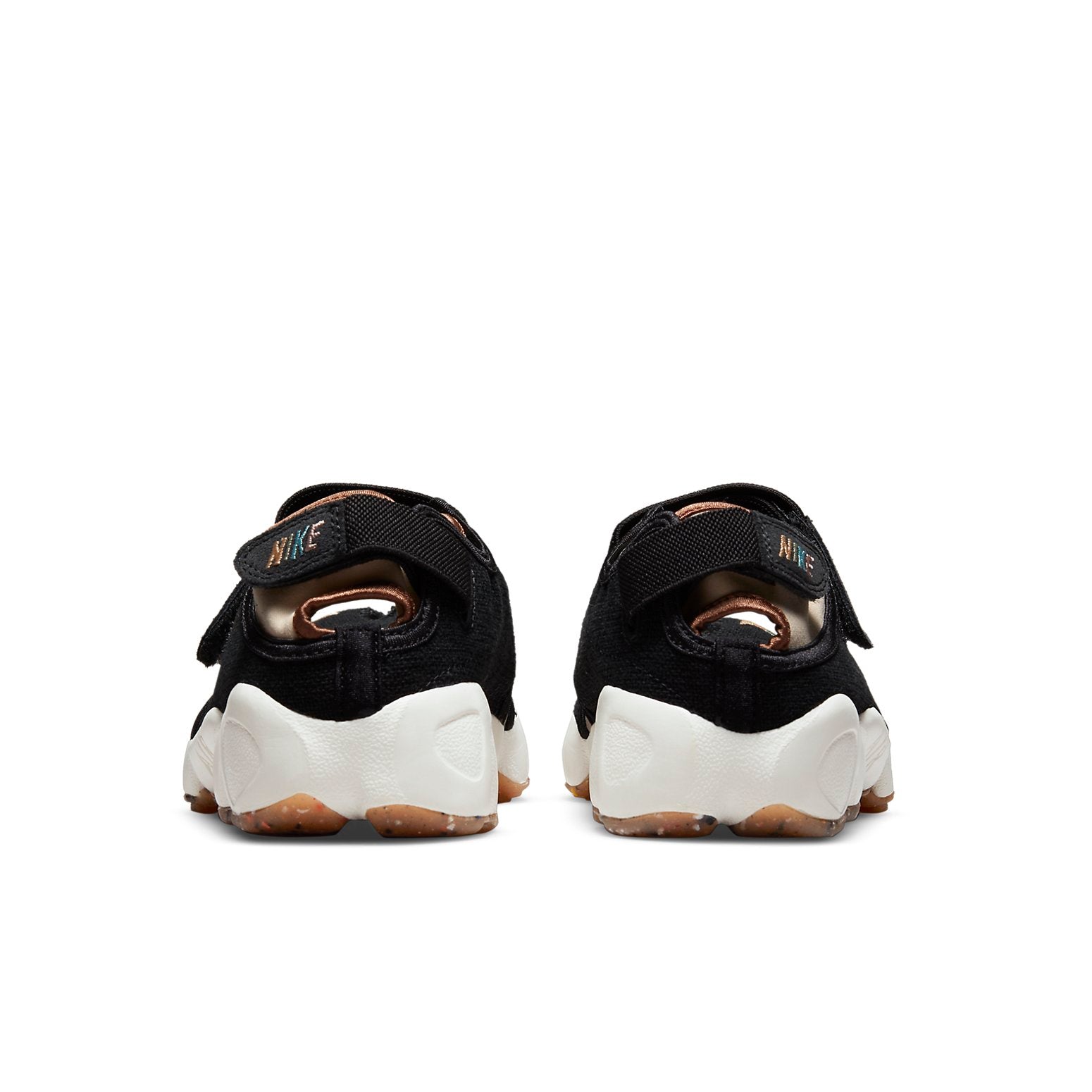 (WMNS) Nike Air Lift Shock Absorption Wear-Resistant Low Top Sports Black Sandals 'Black' DM6441-045