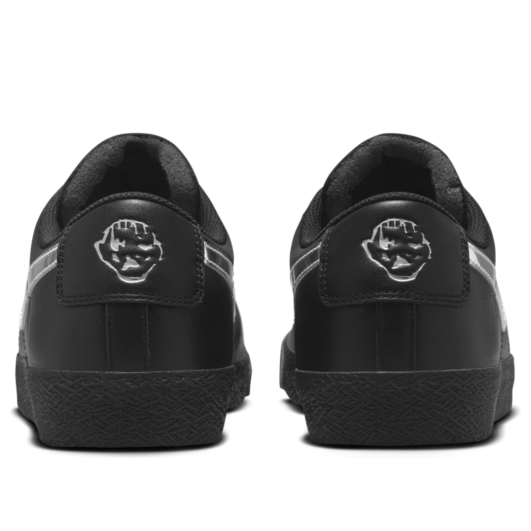 Nike x Dancer Skateboards SB Zoom Blazer Low 'Black Metallic Silver'  HJ6703-001