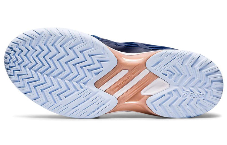 (WMNS) ASICS Solution Speed 'Peacoat Rose Gold' 1042A002-413
