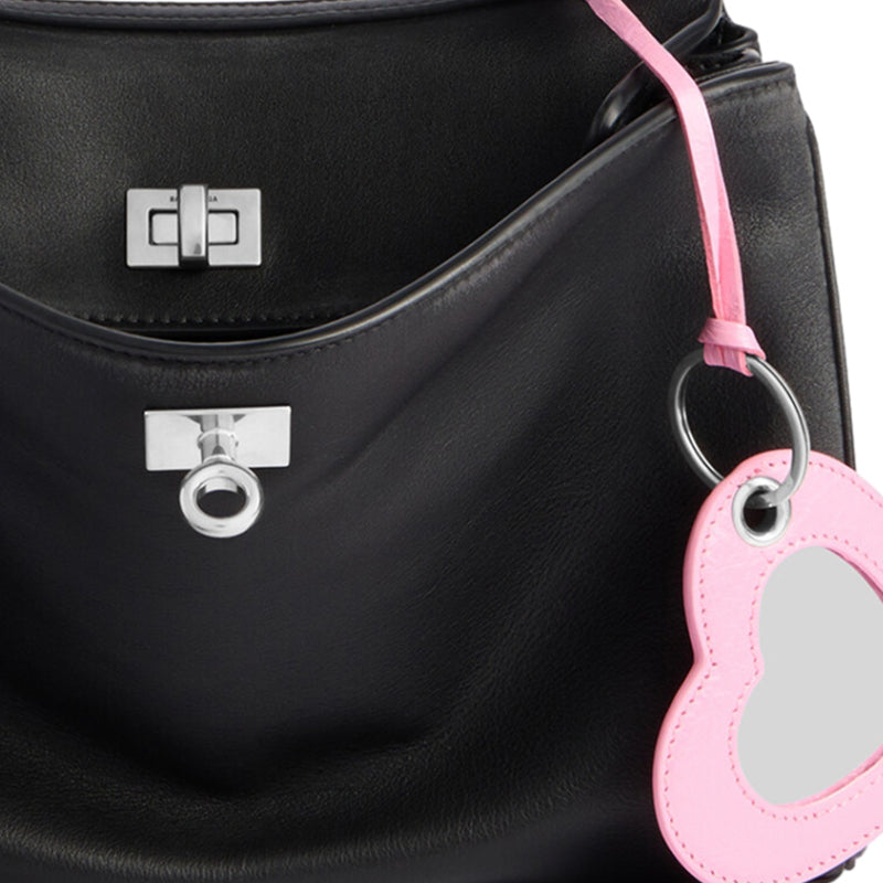 (WMNS) Balenciaga Rodeo Small Handbag Used Effect With One Charm 'Black' 7897792AA831000