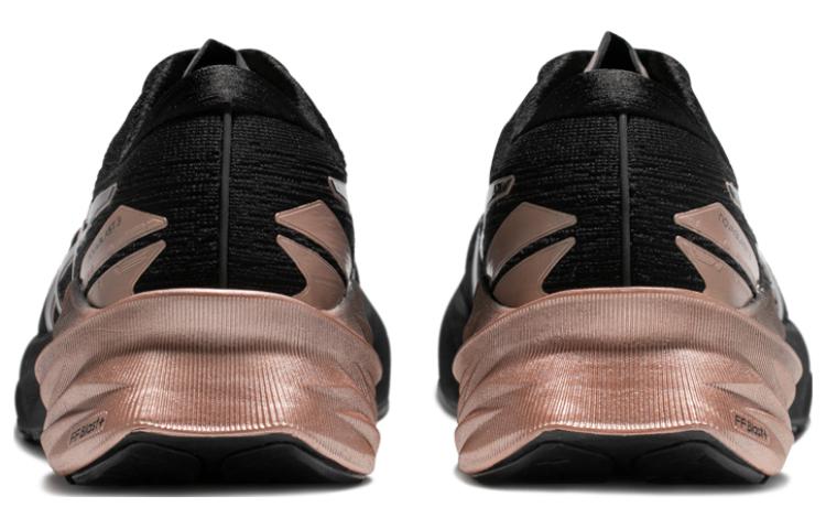 (WMNS) ASICS Novablast 3 Platinum 'Black Rose Gold' 1012B538-001