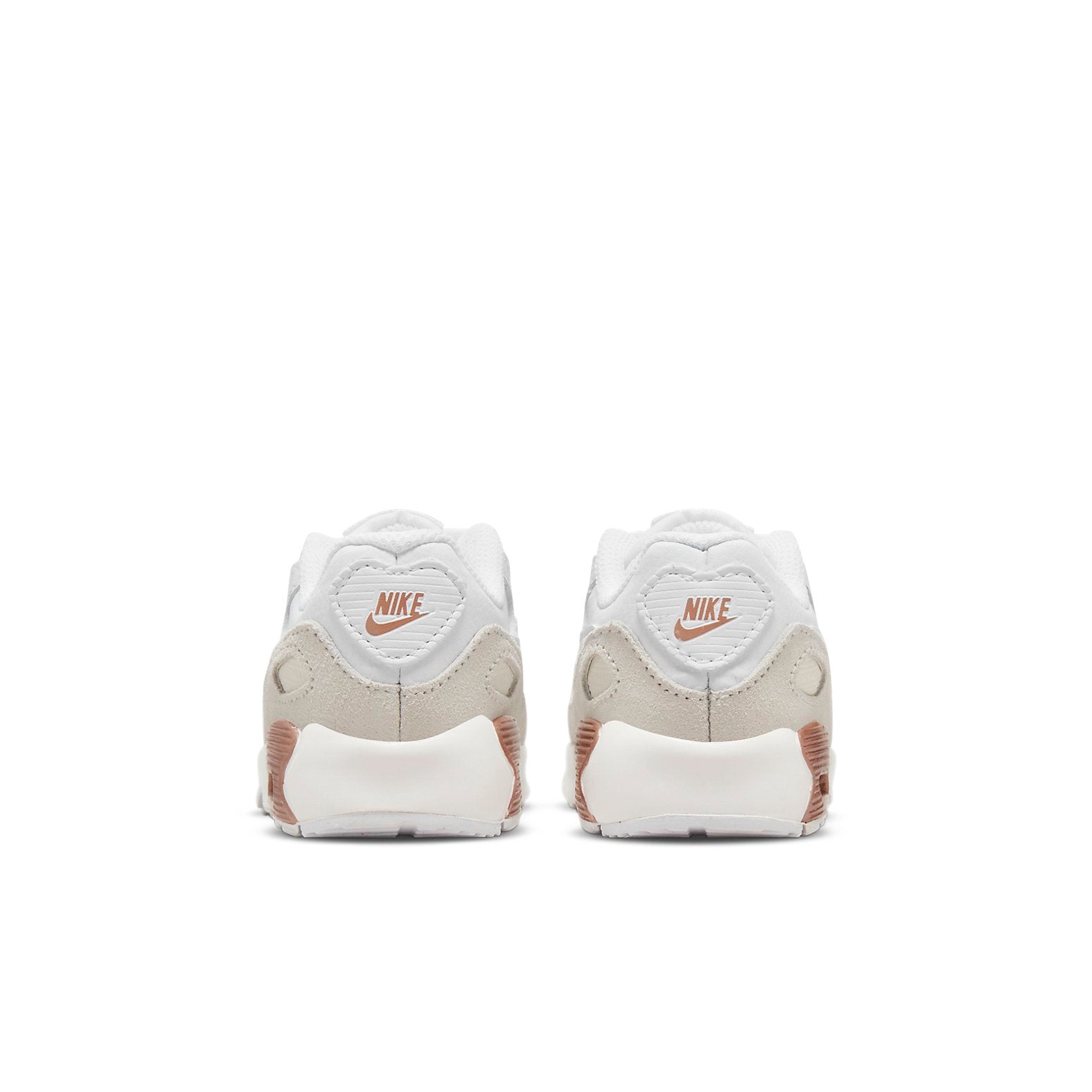 (TD) Nike Air Max 90 Leather 'White Metallic Red Bronze' CD6868-117