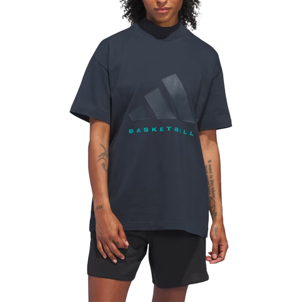 adidas THE 2024 COLLECTION Basketball T-Shirt Asia Sizing 'Black' JE3764