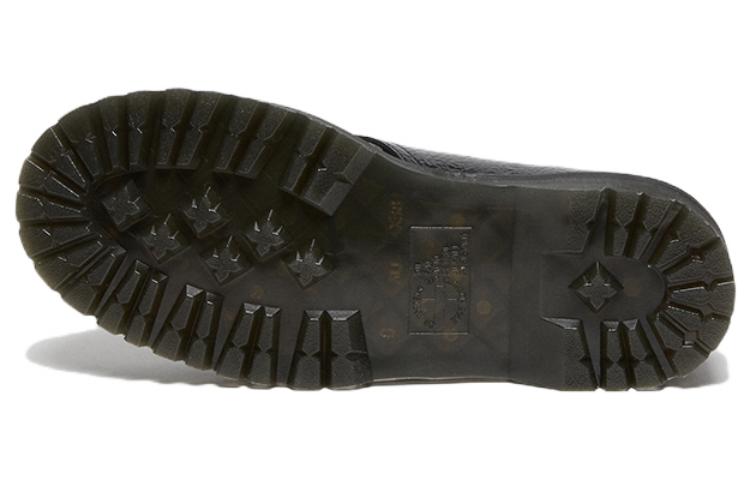 Dr. Martens 1461 Distressed Patent Leather Platform Shoes 'Black' 27716001