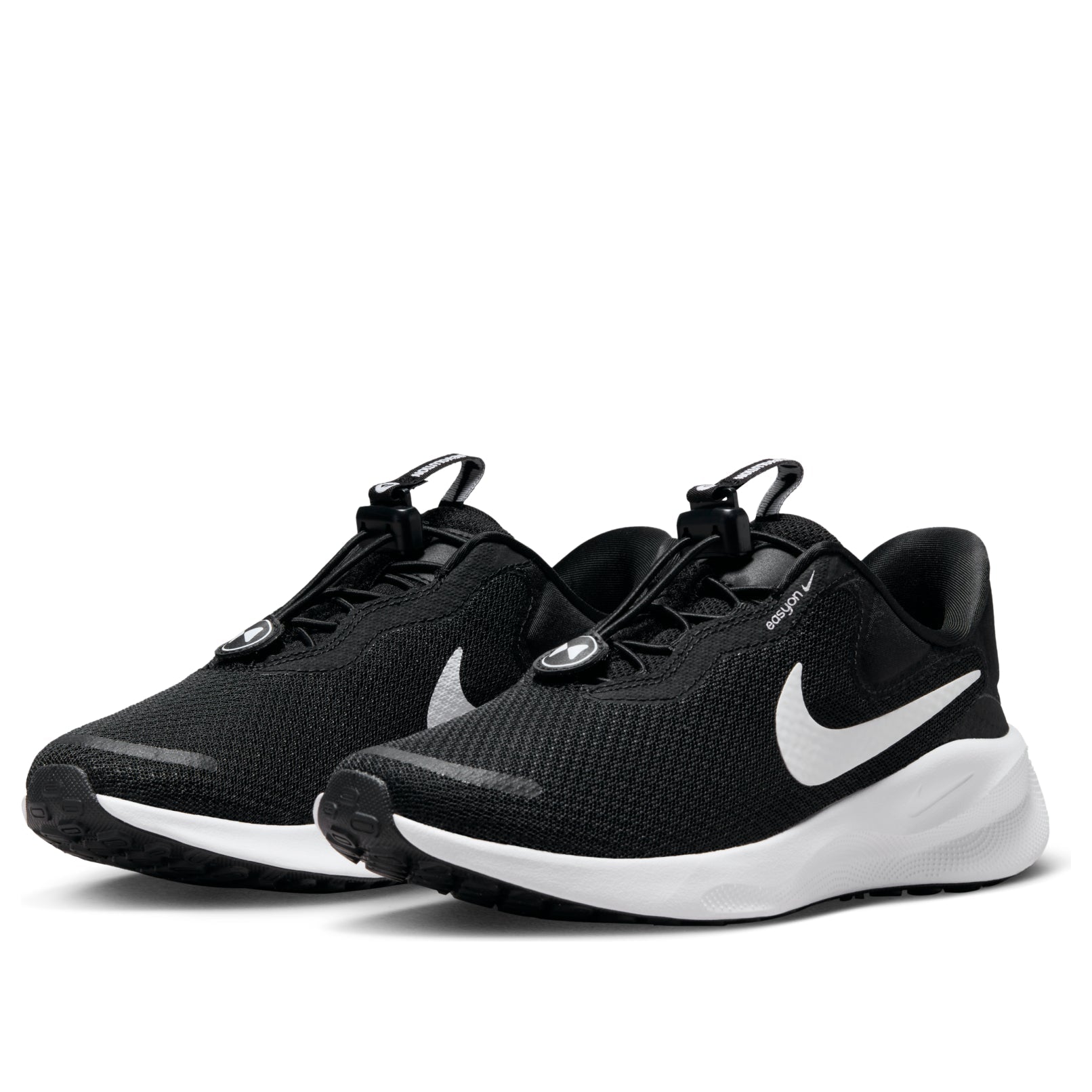 (WMNS) Nike Revolution 7 EasyOn 'Black Summit White' FN7999-001