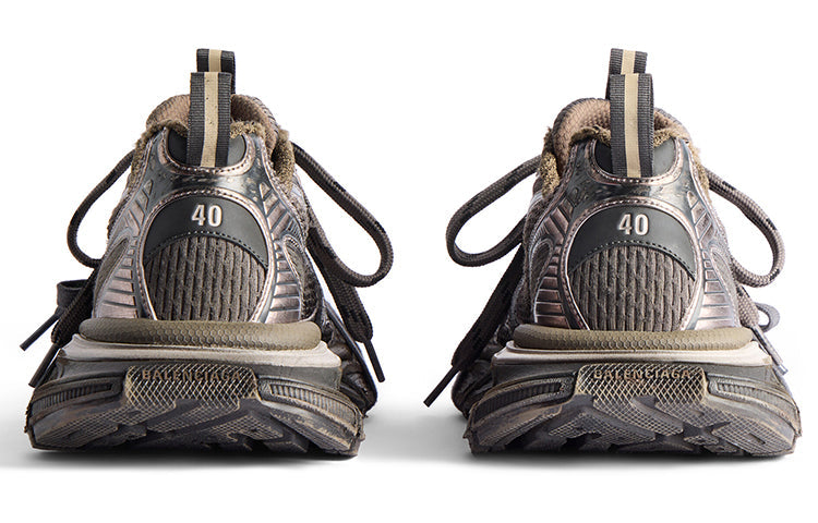 Balenciaga 3XL Sneaker Worn Out Sneakers 'Brown Mesh and Polyurethane' 734734W3XL72200