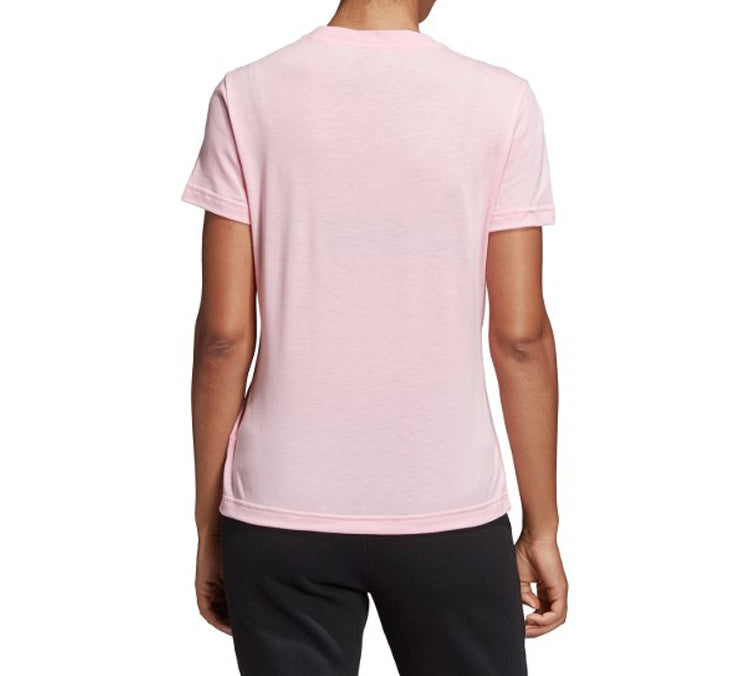 (WMNS) adidas Logo Alphabet Printing Sports Short Sleeve Pink DZ0014