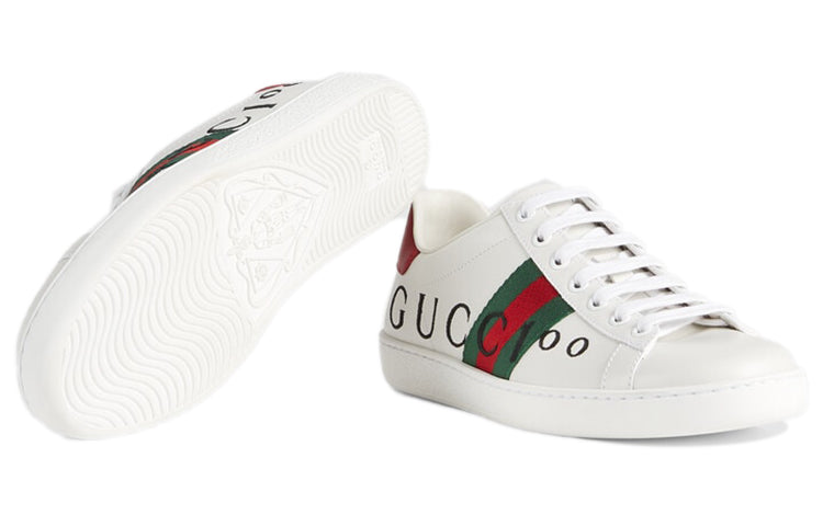 (WMNS) Gucci Ace 'Gucci 100 Print' 677718-0FI60-9063