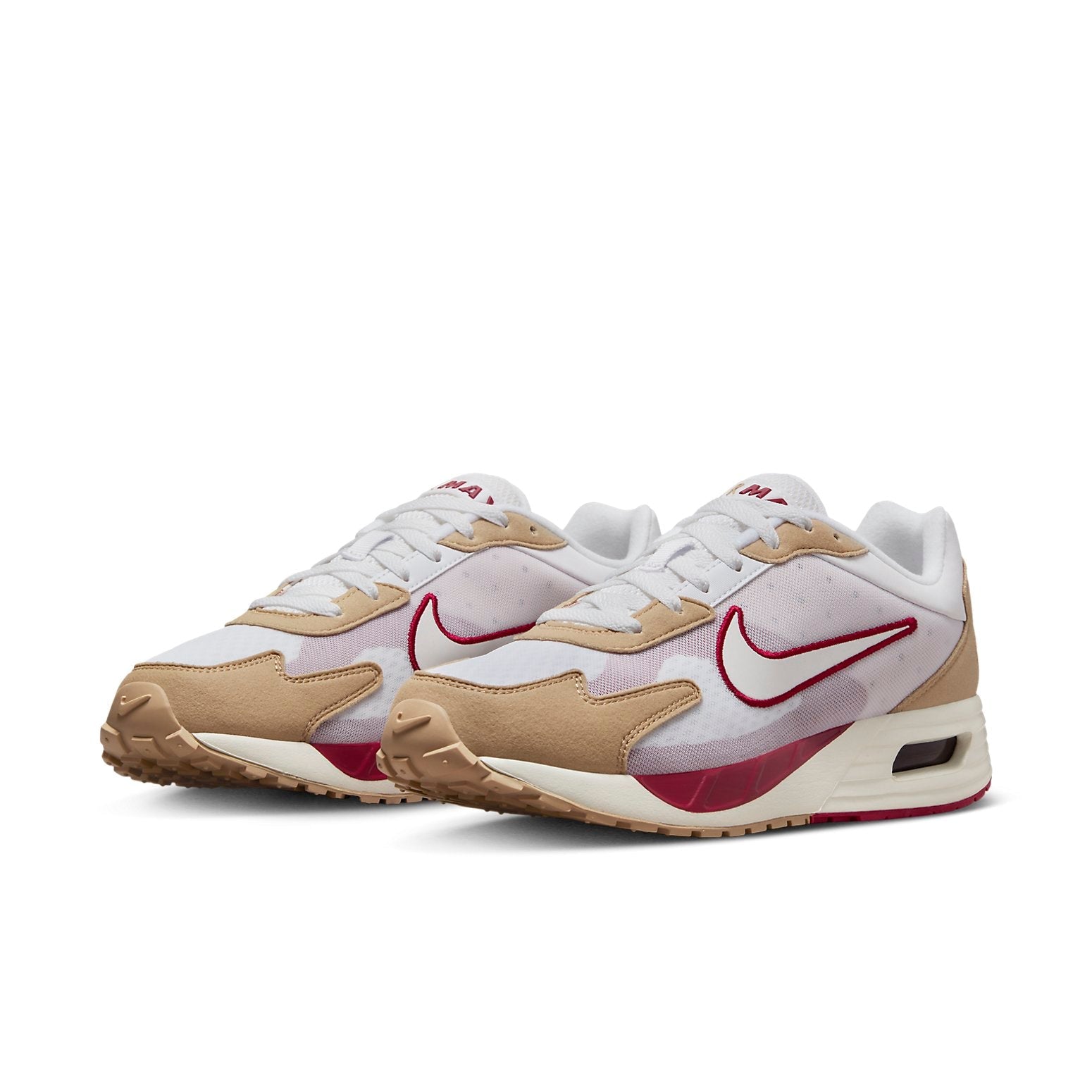 Nike Air Max Solo 'White Noble Red' DX3666-101