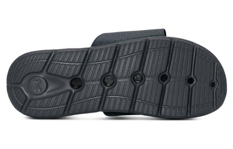 Under Armour Ignite 7 Graphic Strap Slide 'Pitch Grey Black' 3026025-100