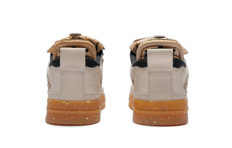 (WMNS) Li-Ning Weiwu Pro Skate Shoes 'Khaki Tan' AECR090-1